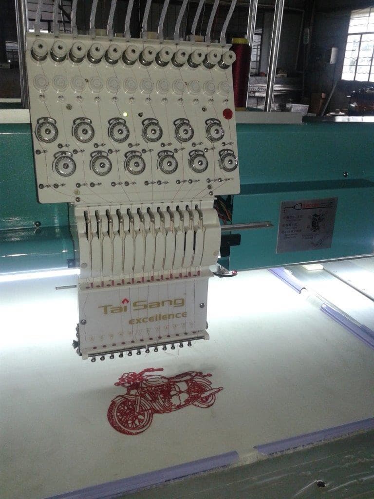 Tai Sang embroidery machine Excellence model 1201